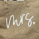 ma*rs “” Bridal Canvas Beach Zippered Tote Bag Photo 1