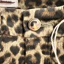 Good American NWOT  Good Waist Sage Leopard Cropped Jeans Photo 2