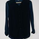 Nordstrom Splendid Black Long Sleeve Button Up Shirt Photo 6