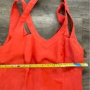 Philosophy  linen halter orange dress size 4 Photo 7