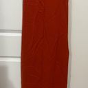 ALC Frank A.L.C. Orange Crepe Margot Gown Size 2 US $595 Photo 2