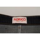 Fiorucci  Dark Blue Wash Mid Waist Pencil Cut Denim Skirt Sz IT 40 / US S NEW Photo 5