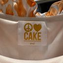 Peace Love Cake orange dress Photo 1