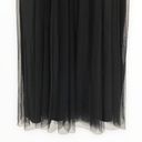 Oleg Cassini OC by  Black Tulle Beaded Trim Cami Strap Midi Dress size 8 NWT Photo 6