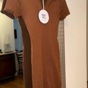 Princess Polly Mini Dress (Brown) Photo 3