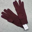 Lululemon  Warm Revelation Merino Wool Tech Gloves Cassis Nwt Photo 4