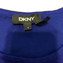 DKNY  royal blue long bell sleeve sweater dress size small Photo 3