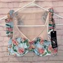 Wildfox NWT  Winona Floral Swim Top M Photo 1