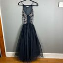 Cache  Vintage Ballgown formal dress 80's 90's size 12 bridal Gothic Royal Photo 14