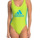 Adidas 💕 SWIMWEAR💕 Logo Stripe One-Piece Swimsuit Photo 0