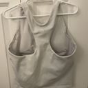 Athleta White Racerback Activewear Tank Photo 0