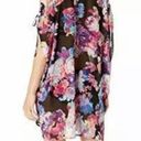 Bar III BAR lll women’s printed cold shoulder dress swim cover up Photo 1