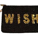 Sondra Roberts Squared WISH Sequin Clutch Wristlet Bag Photo 0