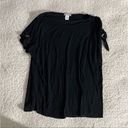 Carmen Marc Valvo  black blouse L Photo 0