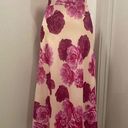 Krass&co VTG 90s NYCC New York Clothing . Pink Roses Floral Patterned Maxi Skirt - M Photo 0
