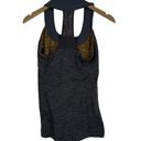 Lululemon  Scoop Neck Tank Wee Are From Space Coal Fossil Top Size 8 Photo 5