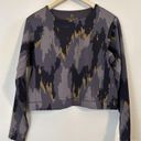 Women's Lululemon Take The Movement by ROBERT GELLER Long Sleeve Camo Top M Purple Size M Photo 2