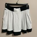 Lacoste  Sport Pleated Tennis Skirt, Black and White, Size 34(XS) Photo 0