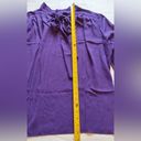 Krass&co NY& Purple Blouse With Bow Tie Front Size XL Women’s Top NWT Photo 14