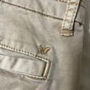 American Eagle  AE Outfitters Beige Midi Jean Shorts Size 12 EUC Photo 4