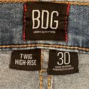 BDG Urban Outfitters  Women’s Twig High-Rise Blue Denim Jeans Size 30 Photo 2