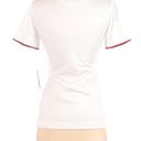 Nike  white jersey polo short sleeve shirt top Size XS New NWT RARE HTF Photo 1