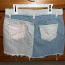 Signature 8 Denim Ripped Skirt Photo 1