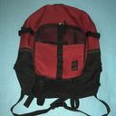 The Range NORTH backpack red black Aztec type print padded straps Photo 0