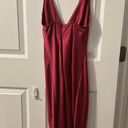 Princess Polly Walk The Line Maxi Dress Magenta Photo 4