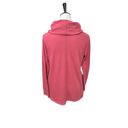 Caslon  Womens Cowl Neck Shirt Pink Solid Long Sleeve Tunic Stretch USA XS New Photo 3