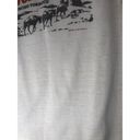 Vintage 1980 Work Horse Tobacco Red Raglan Shirt Small/Medium Photo 6