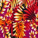 Elementz  Tropical Palm Print Colorful Maxi Dress Surplice V-Neck Women Medium Photo 2