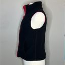 Free Country  Reversible Quilted & Microfleece Zip Front Vest Red Black Photo 8