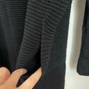 Lululemon  Black Merino Wool Sit In Lotus Wrap Sweater (6) Photo 9