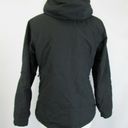 Parker REI Black Athletic Nylon W/ Purple Lined Hooded Ski Jacket  Womens Size XS Photo 1