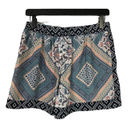 Xhilaration Boho Patchwork Scarf Print Mini Shorts Photo 2