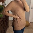 Old Navy Mock Neck Tan Sweater Photo 1