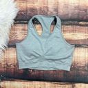 Alphalete  Sports Bra Open Back Grey Photo 3