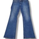  Jeans Size 31r W35" x L33" GAP 1969 Sexy Boot Jeans Stretch Blue Denim Pants  Photo 0