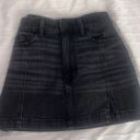 Denim Skirt Black Photo 0