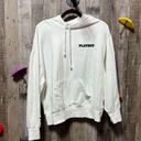 Playboy  by Pacsun White Graphic Hoodie Photo 1