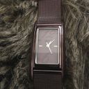 DKNY ladies brown stainless steel mesh band watch Photo 2