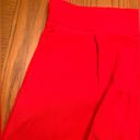 Free People  Gia Red Strapless Flounce Top & Wide Leg Pants Set Size Small Photo 10