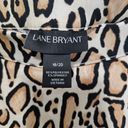 Lane Bryant  Cheetah Print Maxi Skirt Size 18/20 with Slit. Photo 5