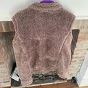 Free Country  Light Brown Teddy Bear Material Vest size XL Excellent Condition Photo 4