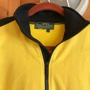 Ralph Lauren CLOSET ESSENTIAL YELLOW/BLACK  ZIP UP SWEATSHIRT TOP Photo 1