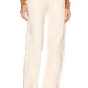 Khaite Kerrie Ivory Rigid Jean 30 Relaxed Wide Leg NWT Photo 0