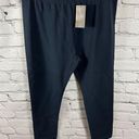 J.Jill  Women’s Capri Leggings Pima Cotton-Blend Stretch Deep Blue S NWT Photo 1