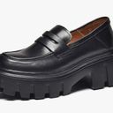 Black Loafers Size 9 Photo 1