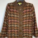 Sigrid Olsen  Women's Blazer Jacket Lined Brown Medium Photo 0